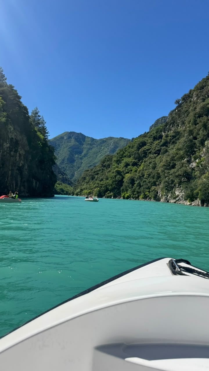 Navegação pelo cânion de Gorges du Verdon
